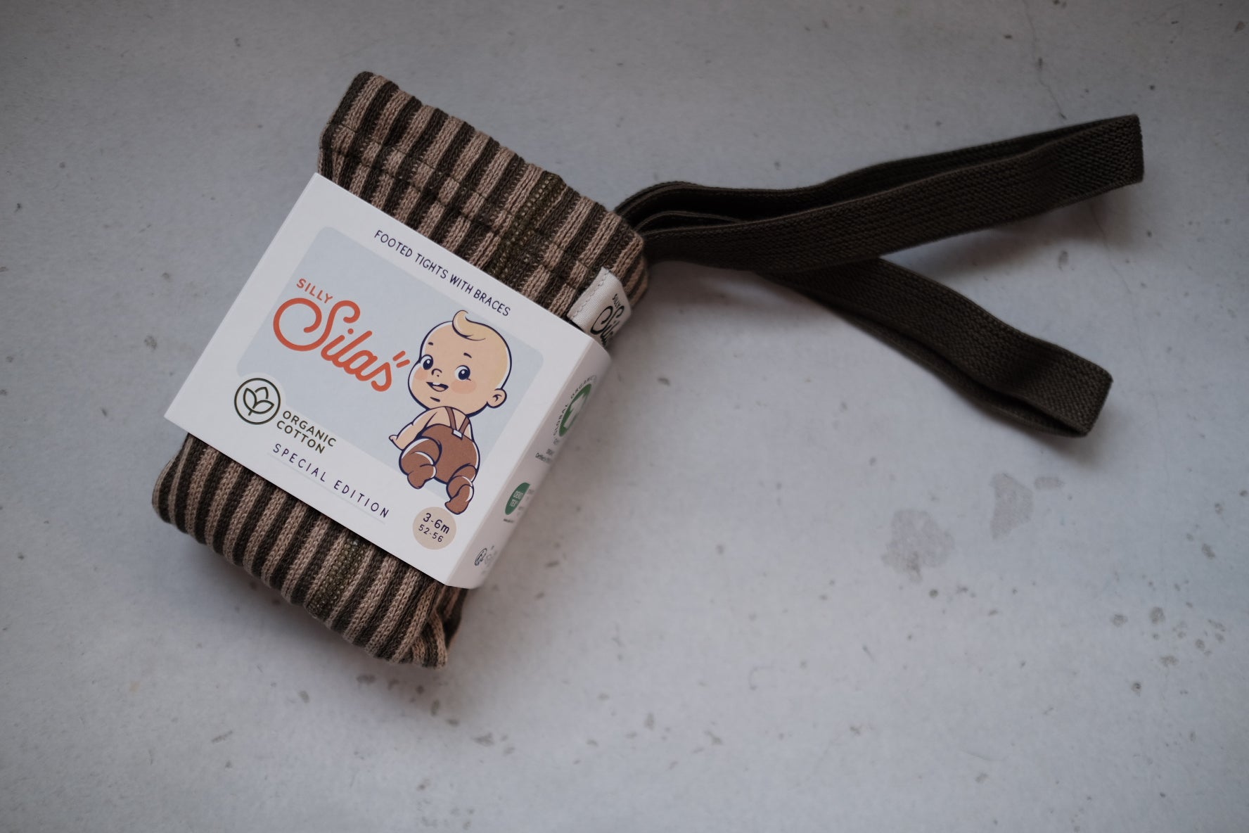 Footed_Seaweed Brown × Peanut Striped