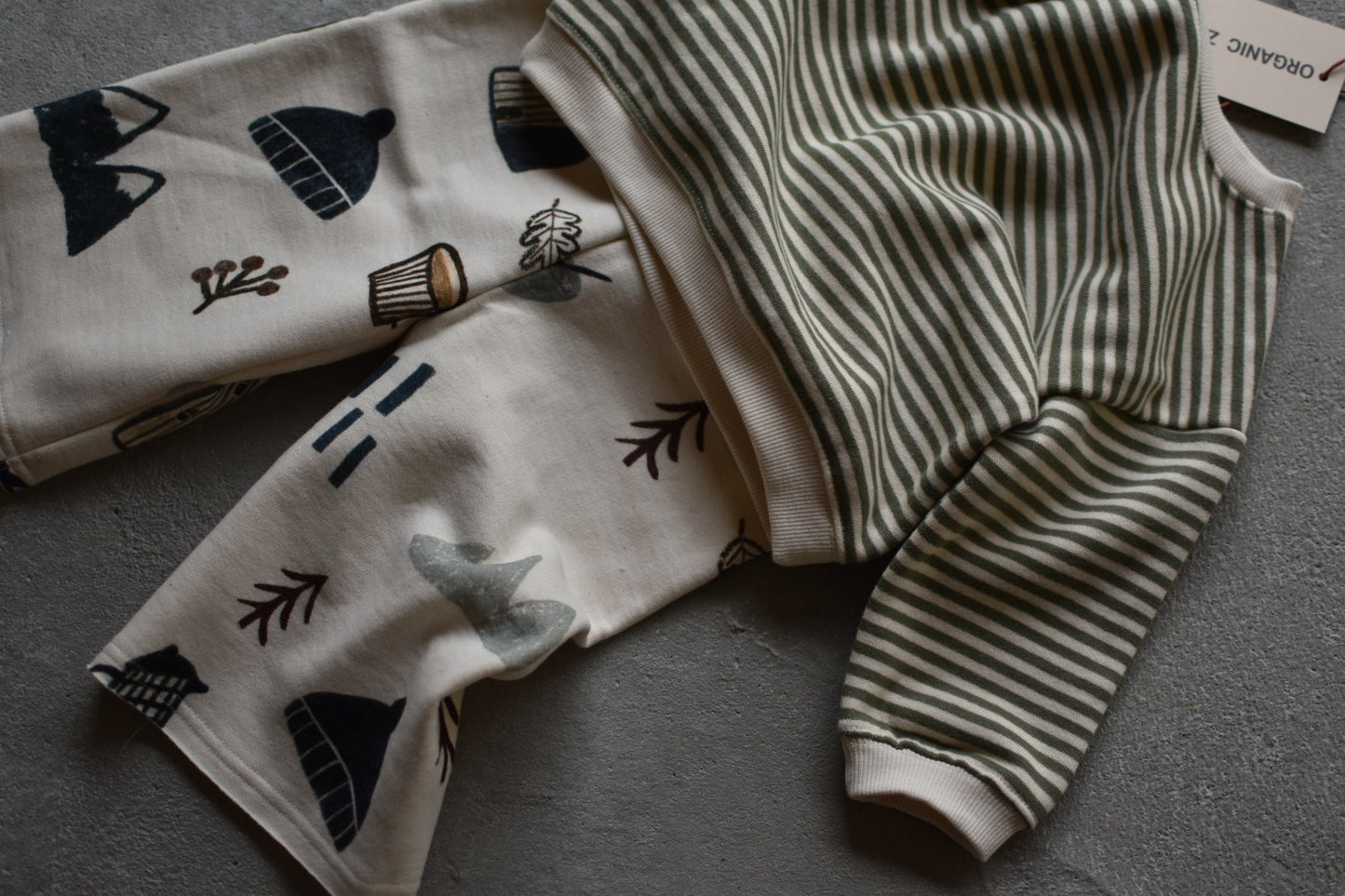 Cosy Wild Wide Leg Pants Undyed