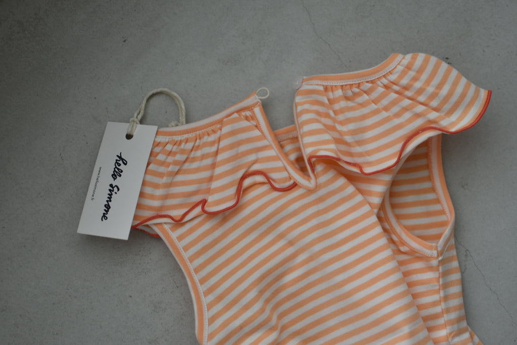 [ LAST. 1 ]LESLIE Top Stripes_Peach