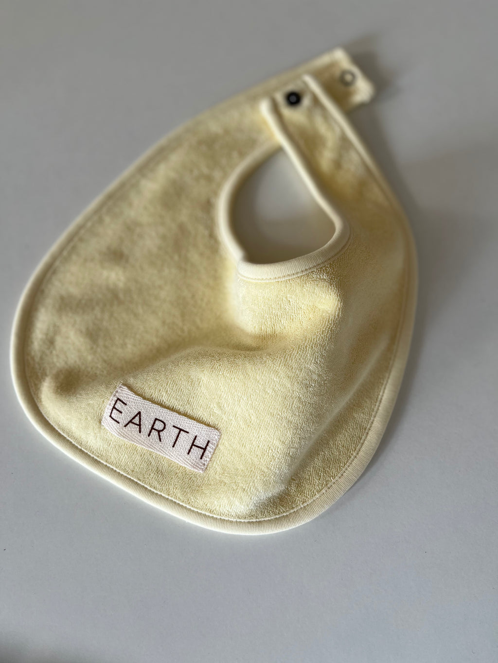 EARTH｜Organic bib_Cream Yellow