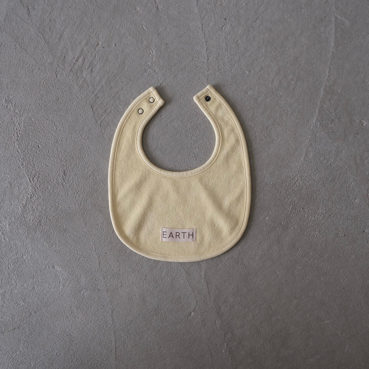 EARTH｜Organic bib_Cream Yellow