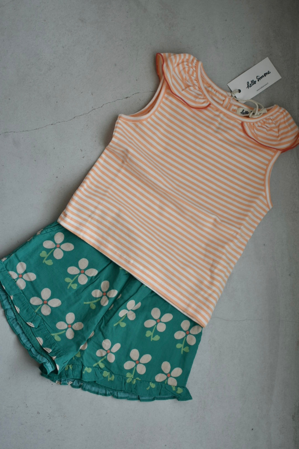 [ LAST. 1 ]LESLIE Top Stripes_Peach