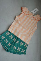 [ LAST. 1 ]LESLIE Top Stripes_Peach
