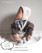 EARTH｜Organic French terry top_Brown