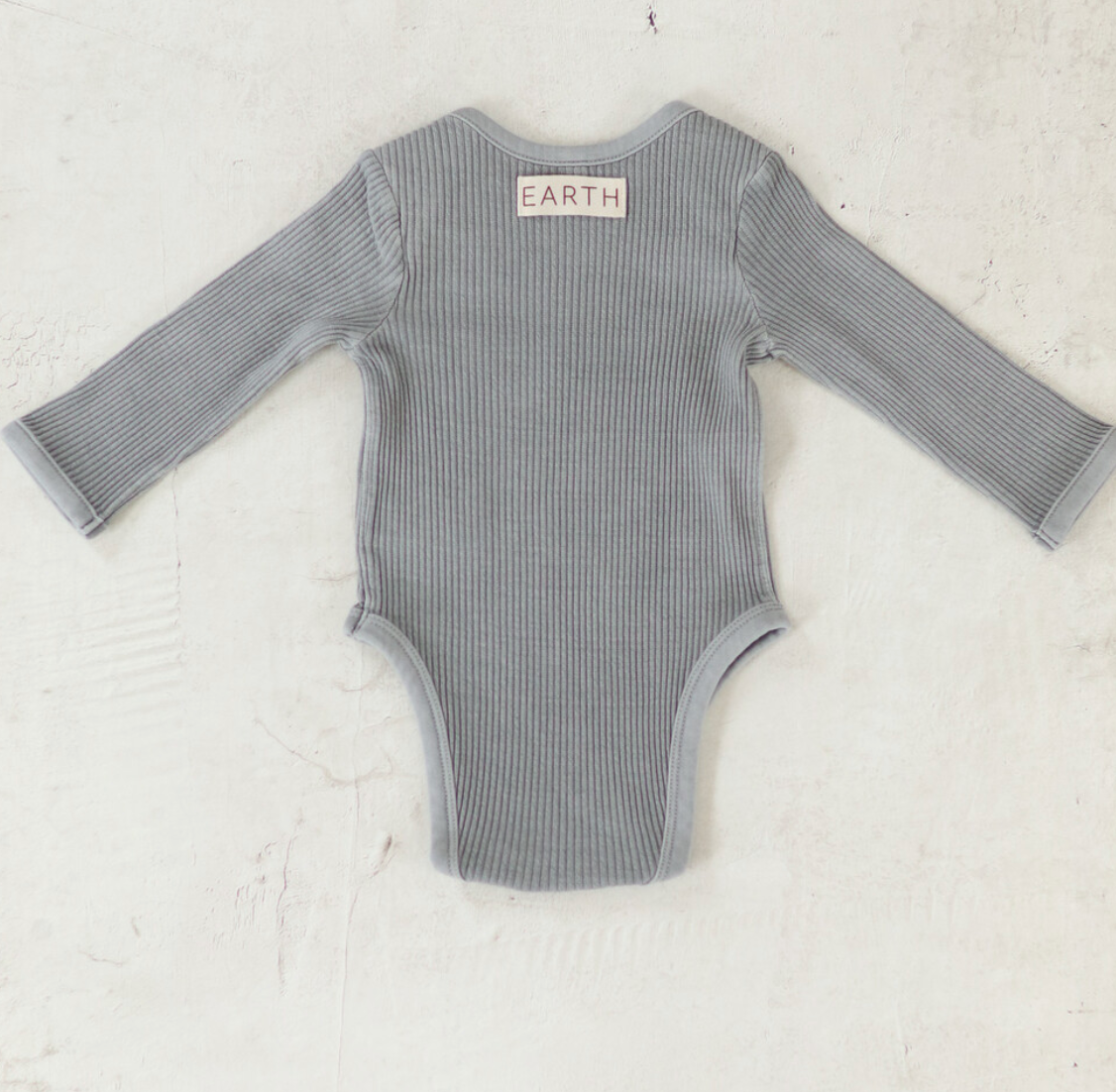 Long sleeve baby suit_Charcoal