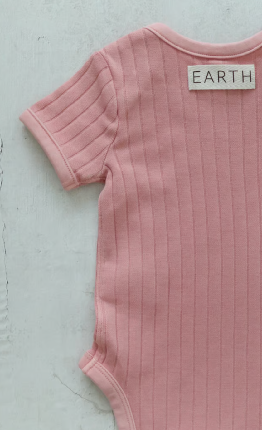 Short sleeve baby suit_Pink