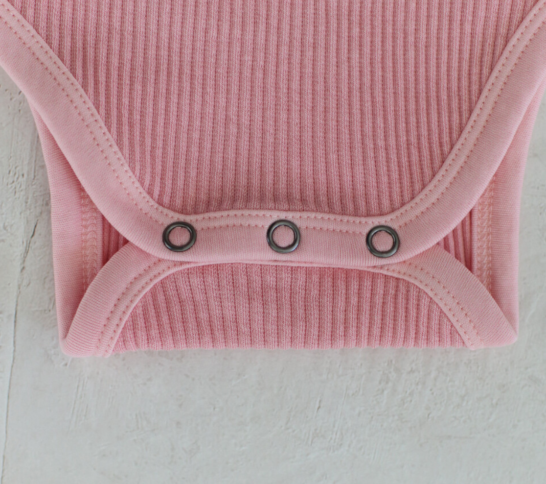 Longsleeve baby suit_Pink