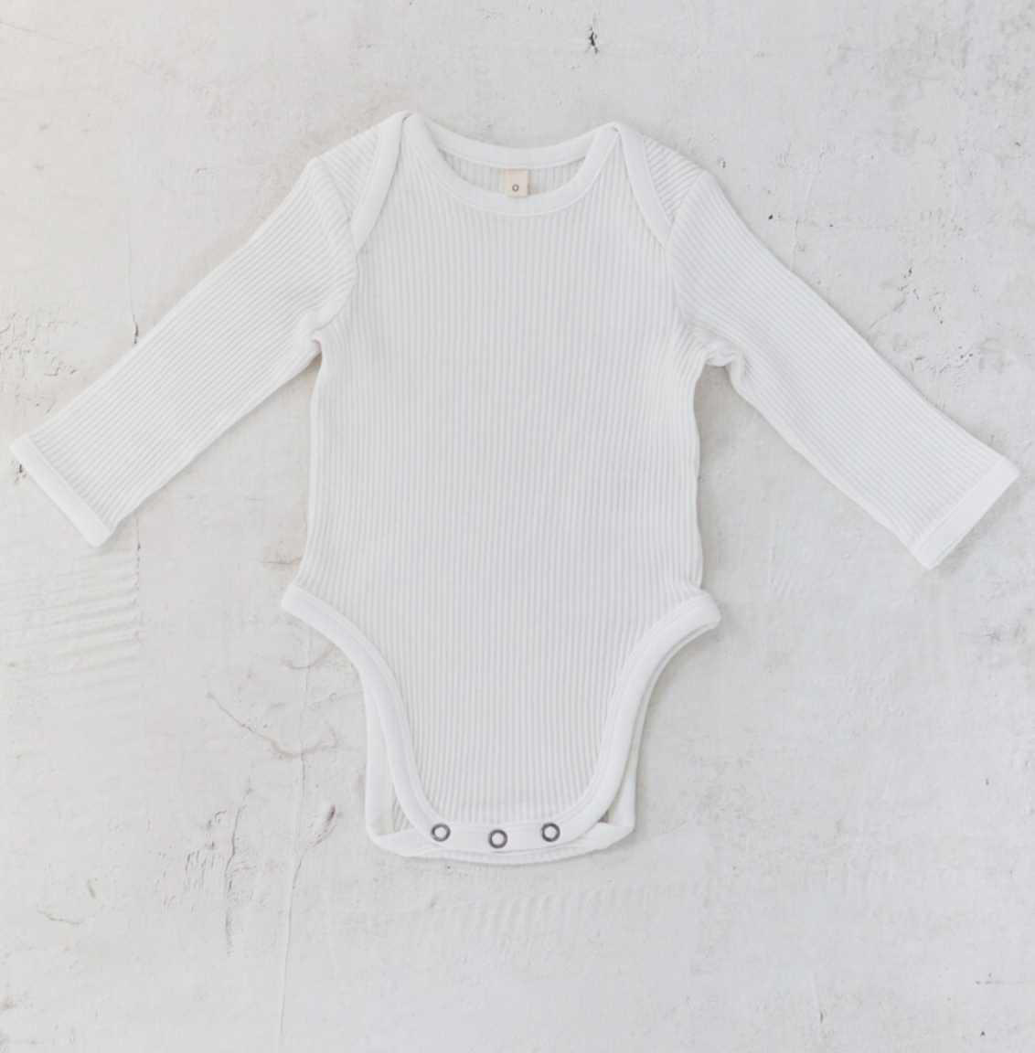 Long sleeve baby suit_White