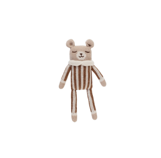 Teddy_nut striped jumpsuit