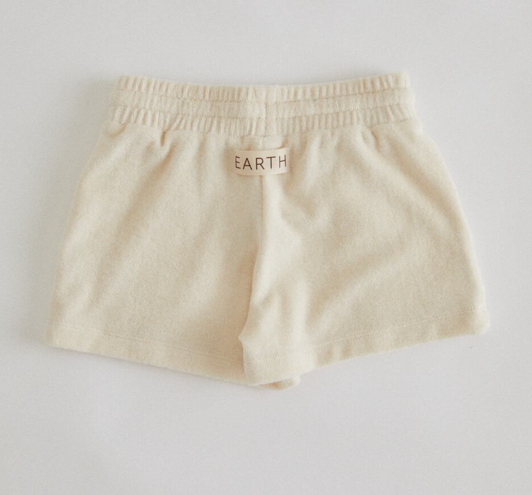 Pocket shorts_Ecru cream
