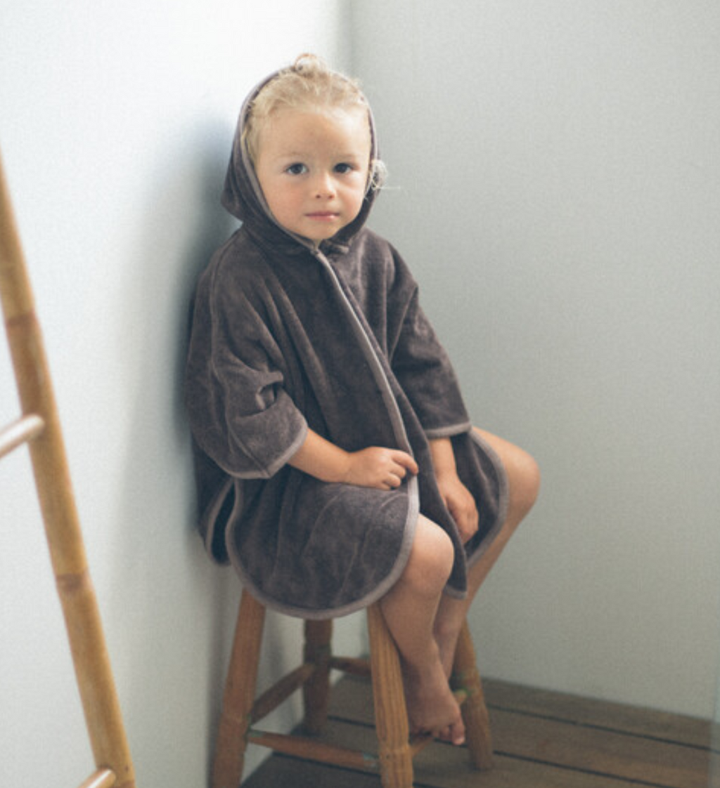 [ LAST. 1 ] Towel Poncho_Brown