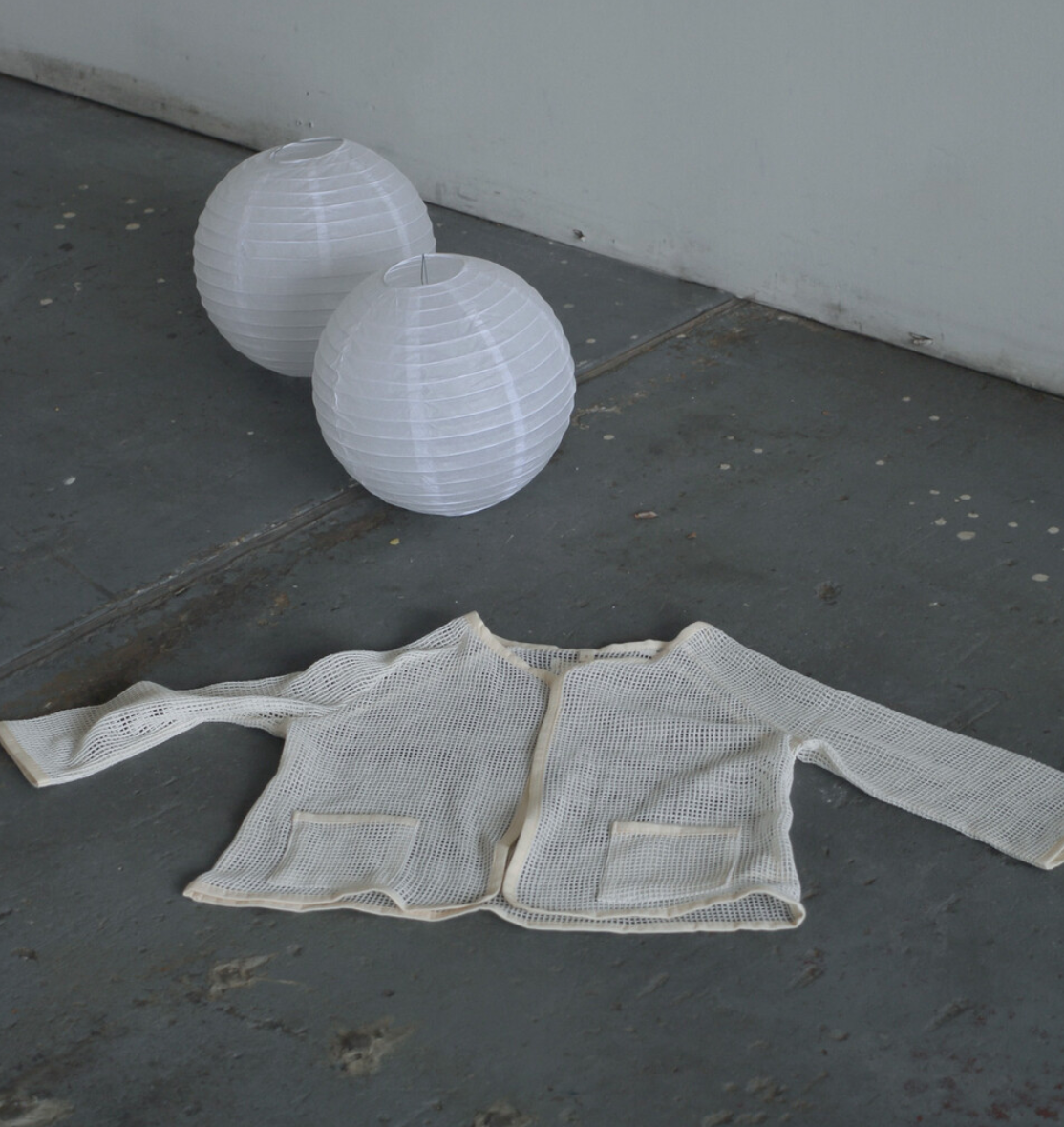 Mesh jacket &amp; bag