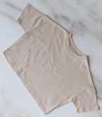 Oversized T_Ecru Beige