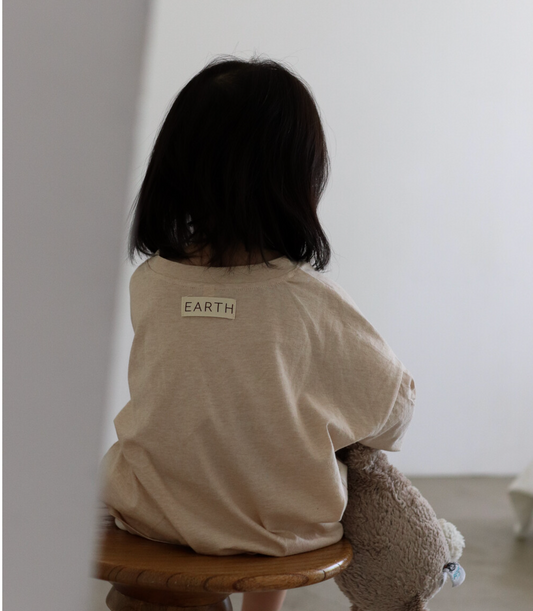 Oversized T_Ecru Beige