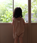 Volume suit_Ecru beige