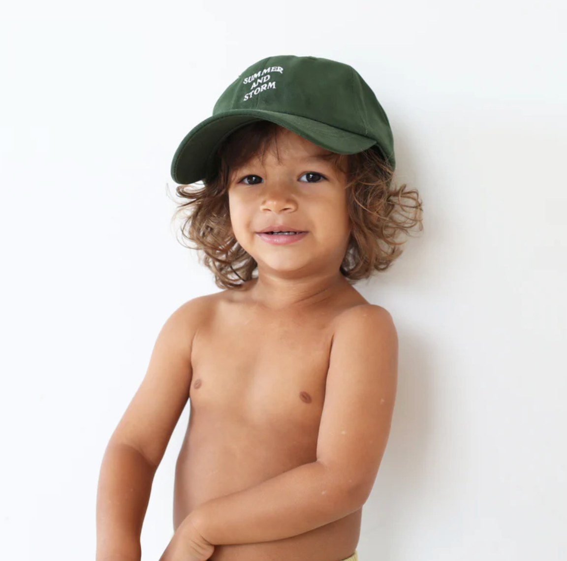 DAD CAP_FOREST GREEN