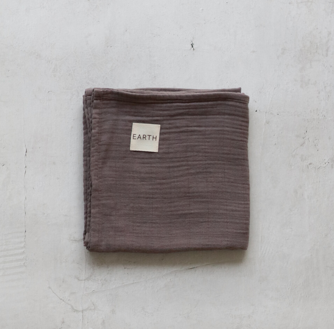 Hand Dye Swaddle_Brown