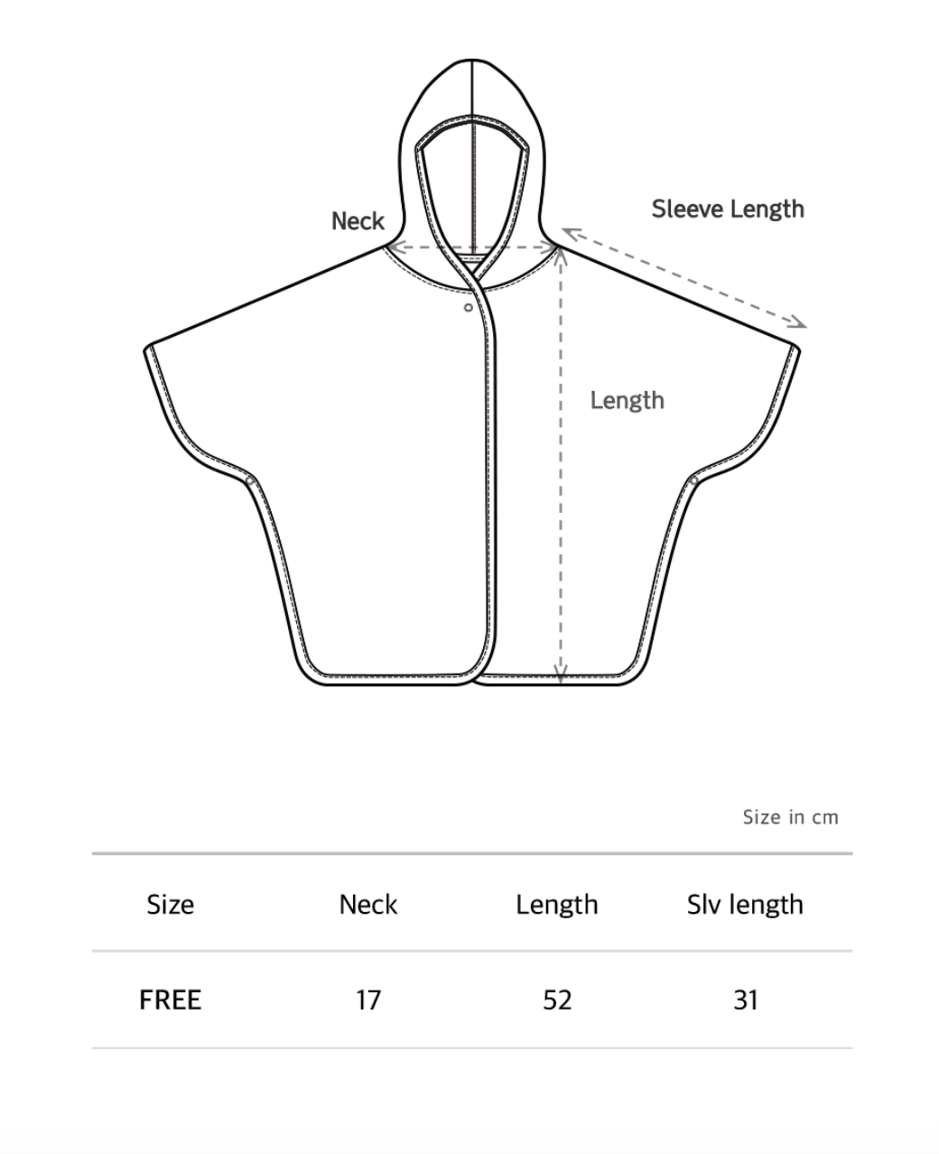 [受注生産] Towel Poncho