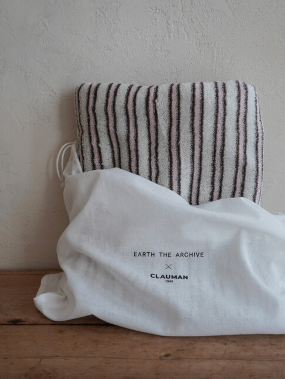[EARTH x CLAUMAN1981] Organic bath towel -2colors