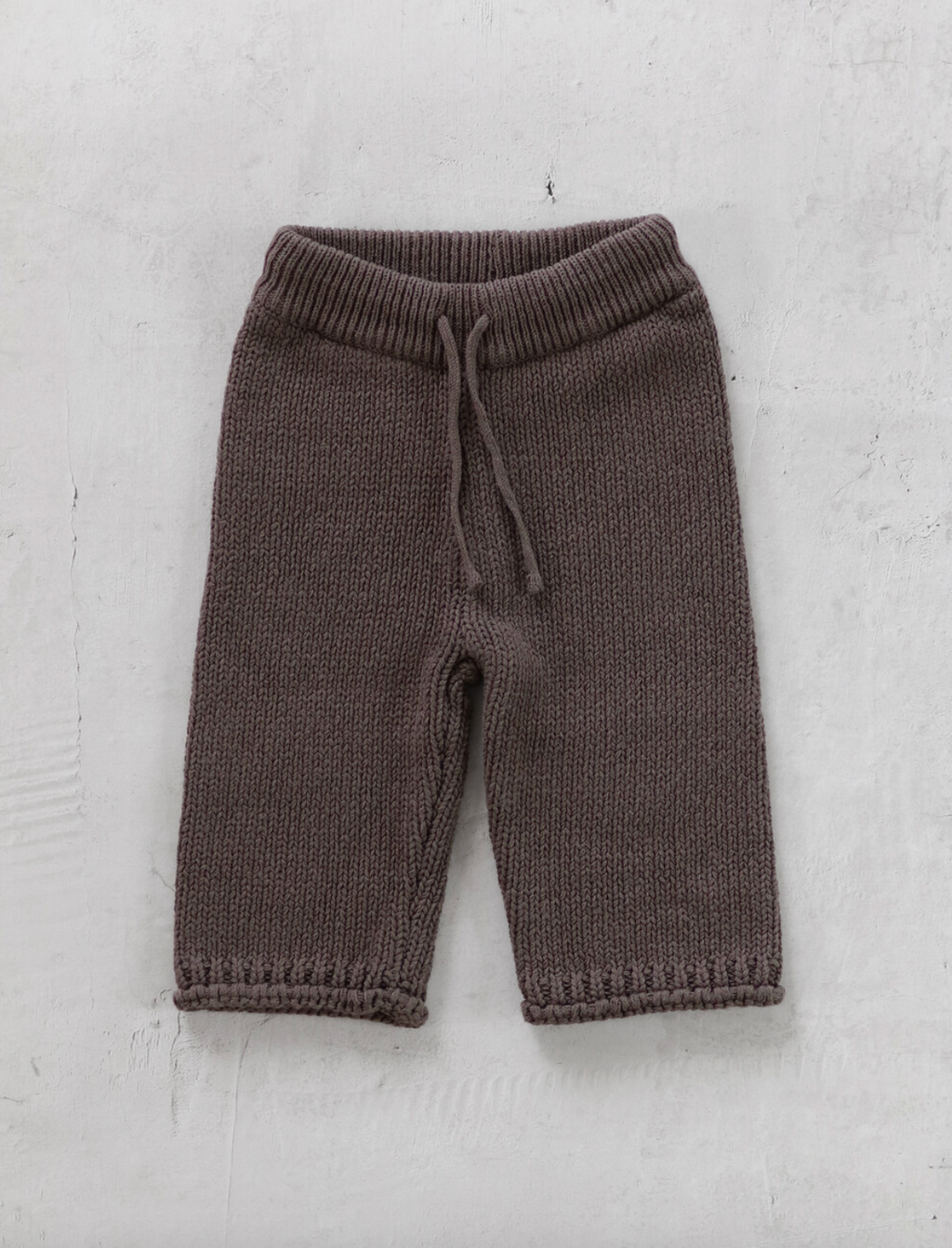Knit bottom_Brown