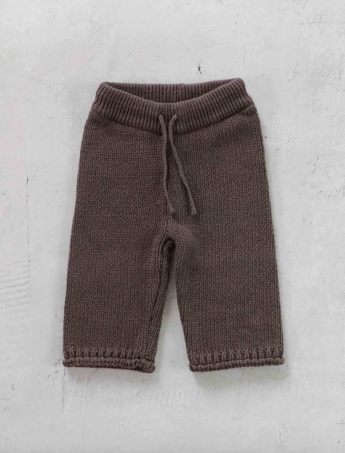 Knit bottom_Brown