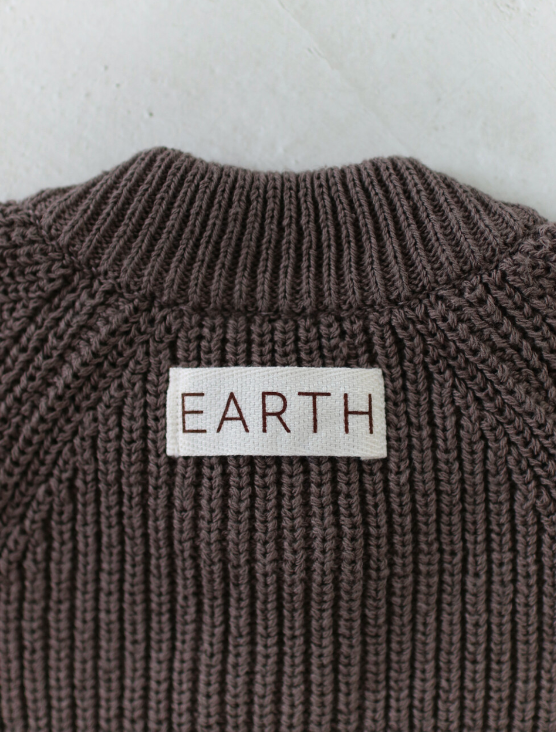 Knit cardigan_Brown