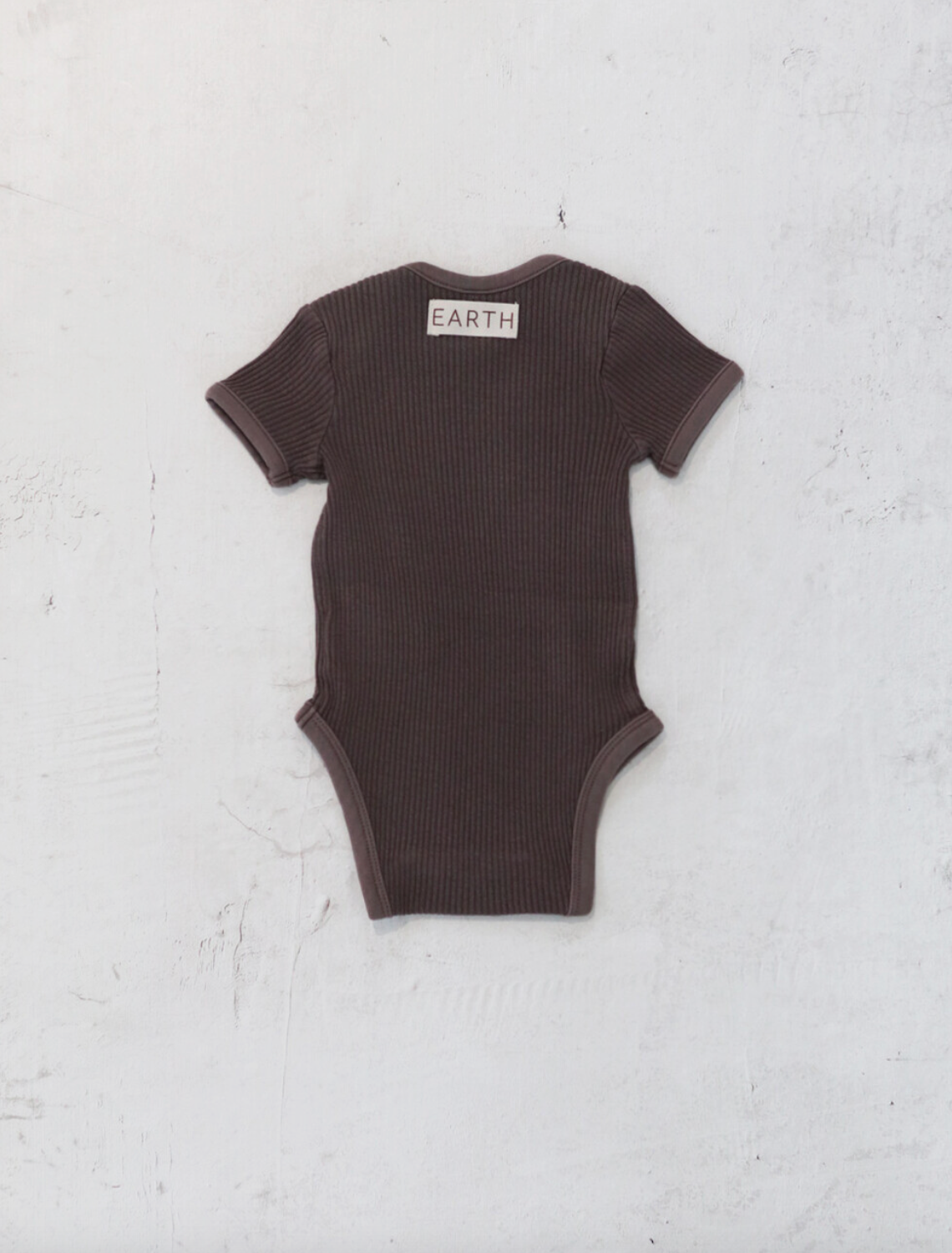 Short sleeve baby suit_Brown
