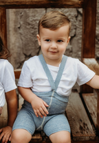 SILLY Silas｜Shorty Tights Collection_Marshmallow Sky