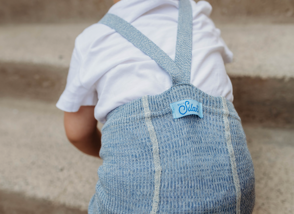 SILLY Silas｜Shorty Tights Collection_Marshmallow Sky