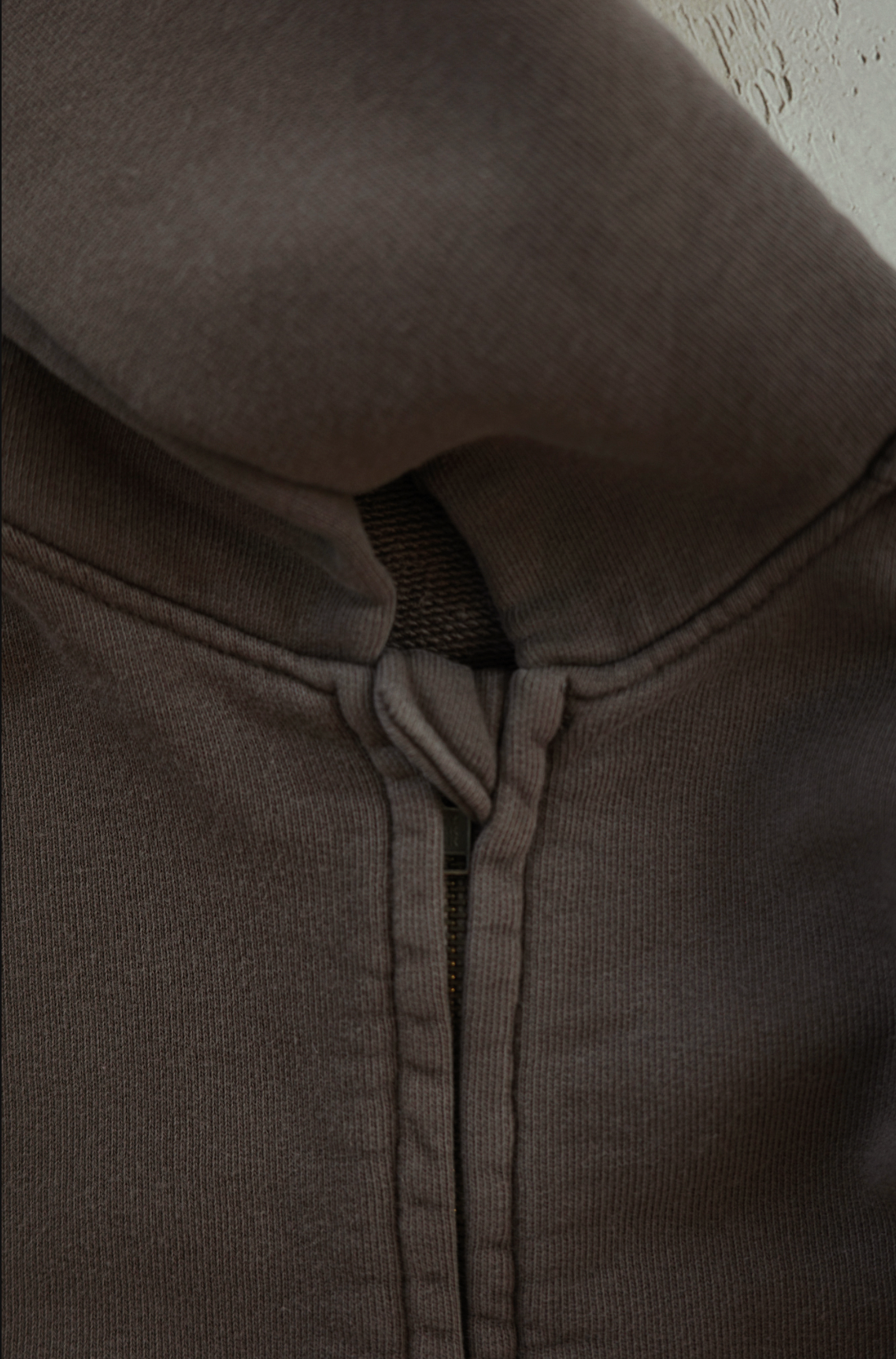 EARTH｜Organic French terry suit_Brown