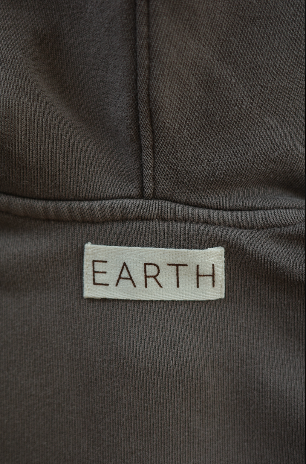 EARTH｜Organic French terry suit_Brown