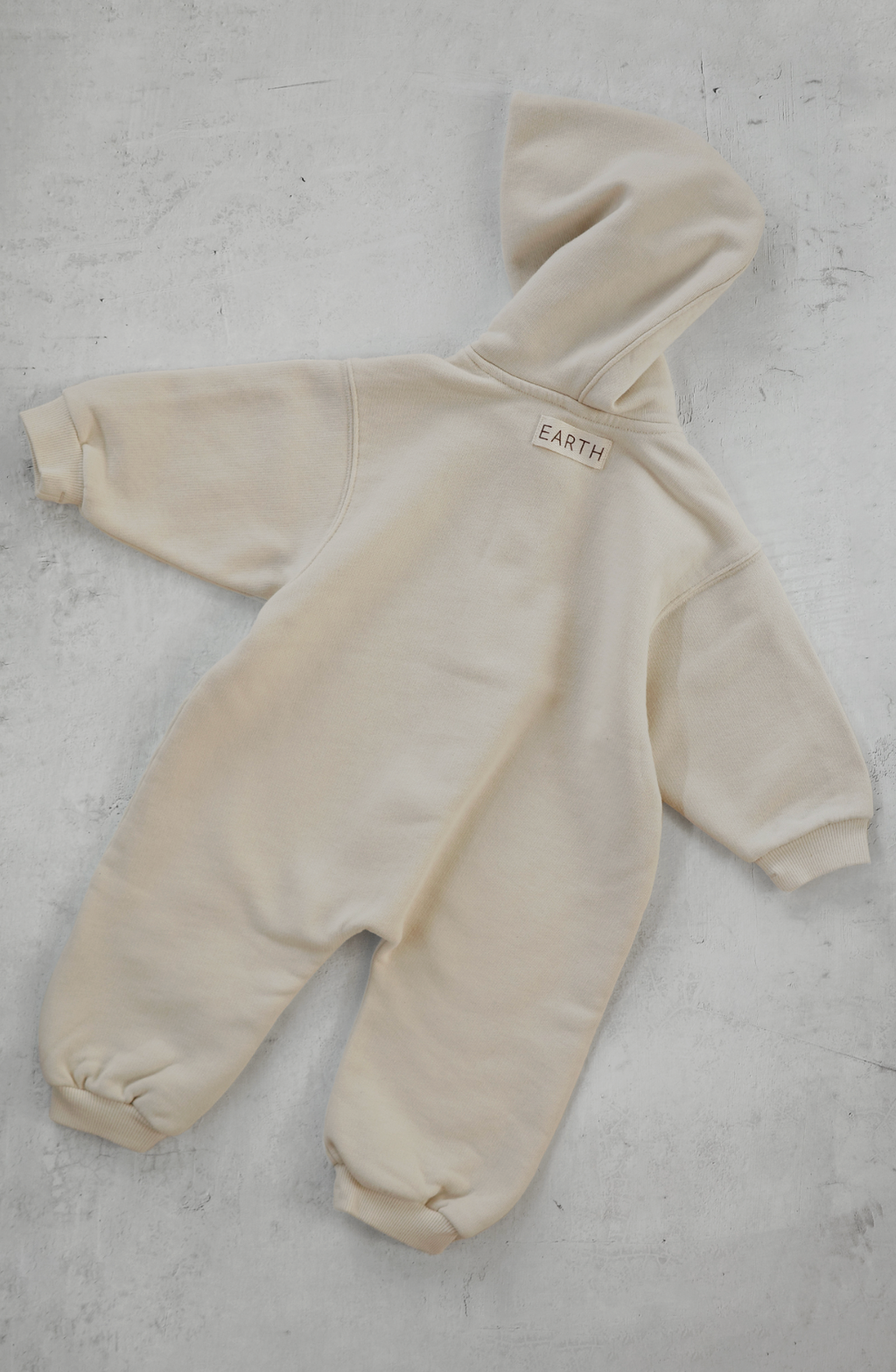 EARTH｜Organic French terry suit_Cream
