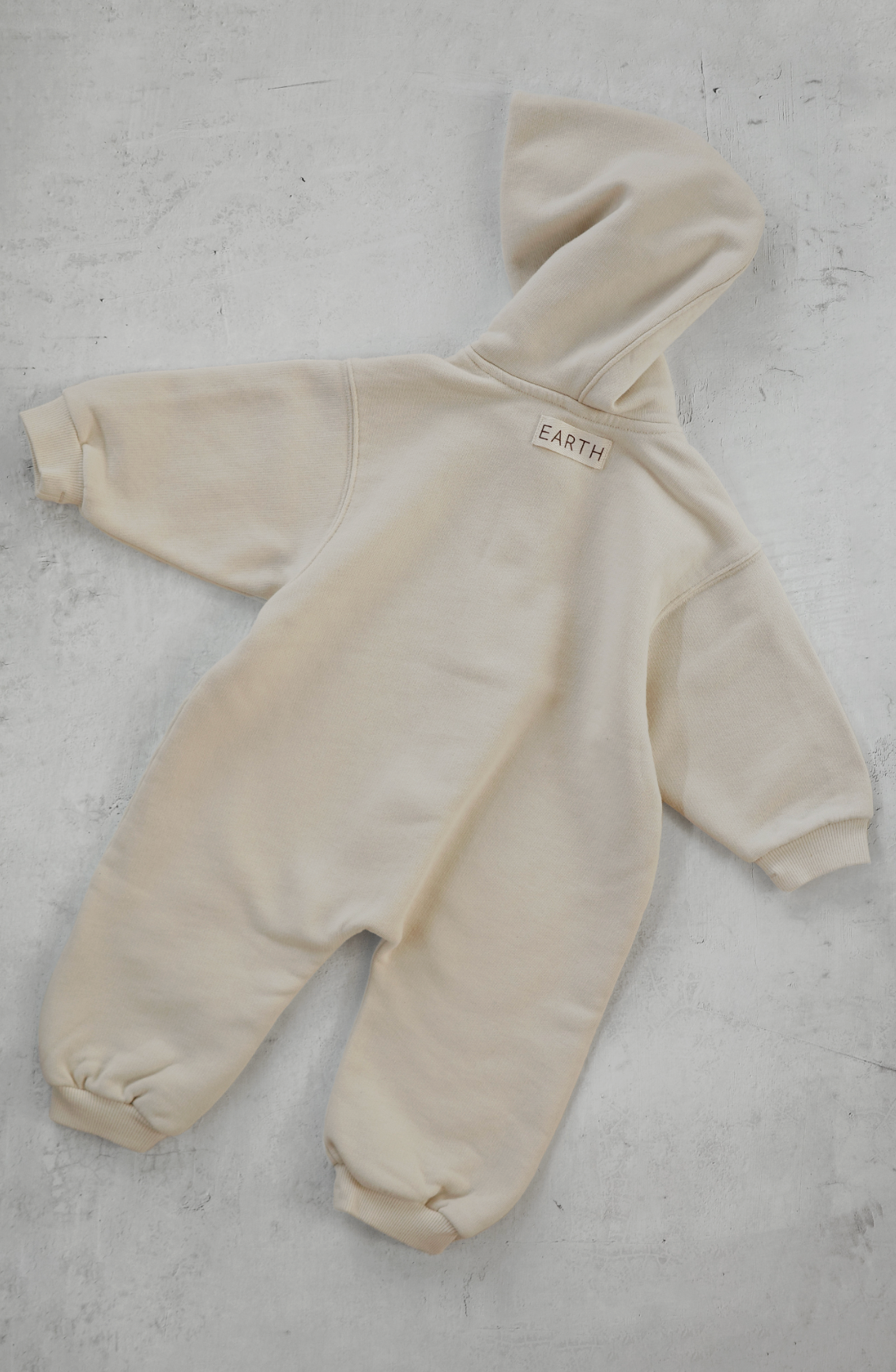 EARTH｜Organic French terry suit_Cream