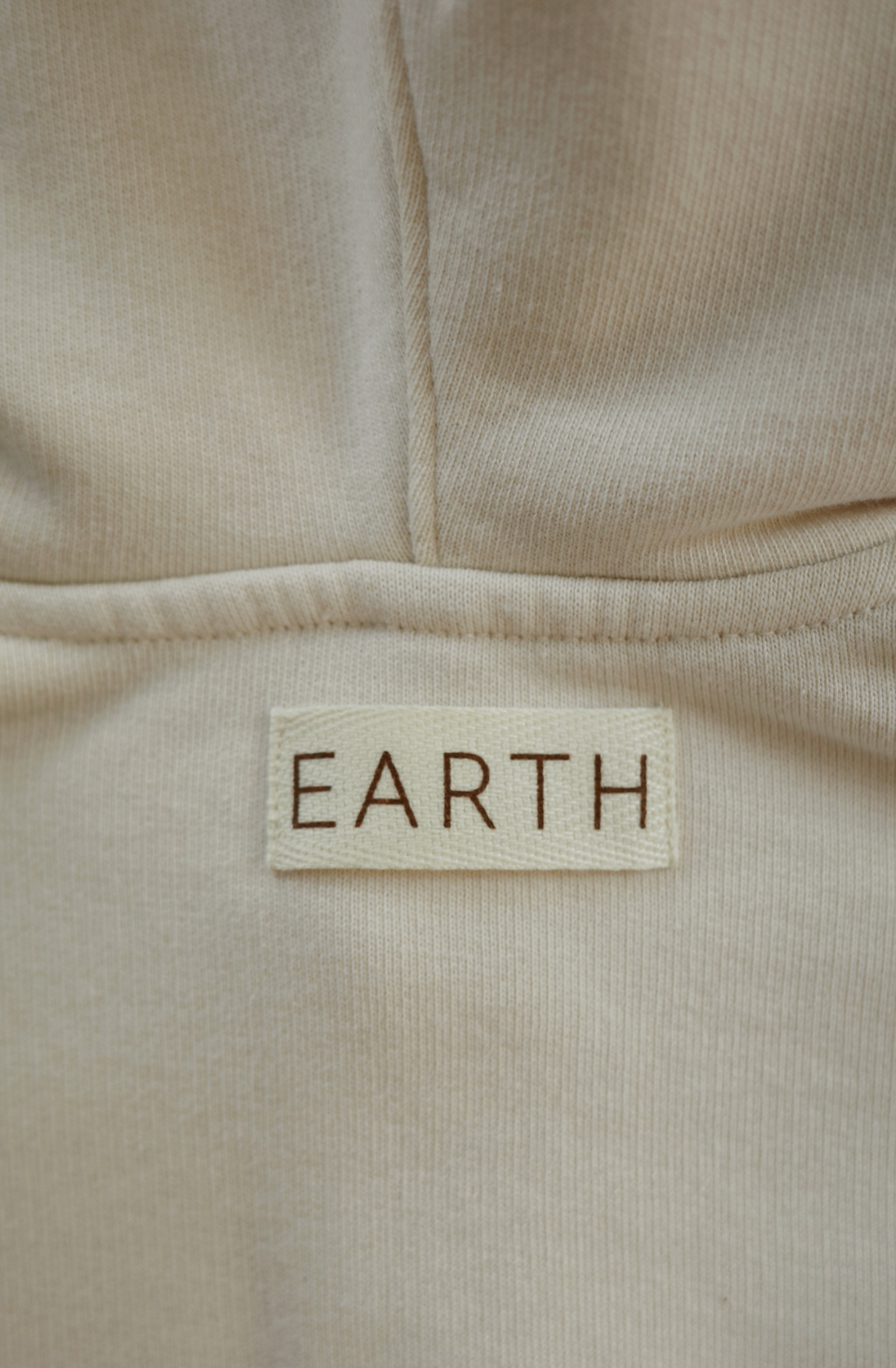 EARTH｜Organic French terry suit_Cream