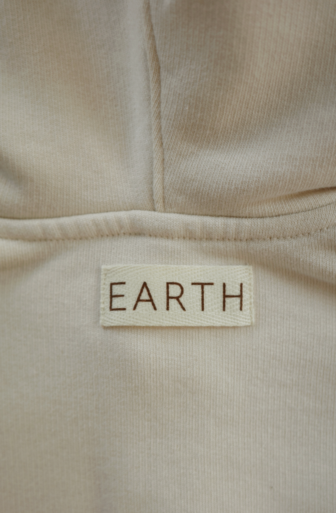 EARTH｜Organic French terry suit_Cream