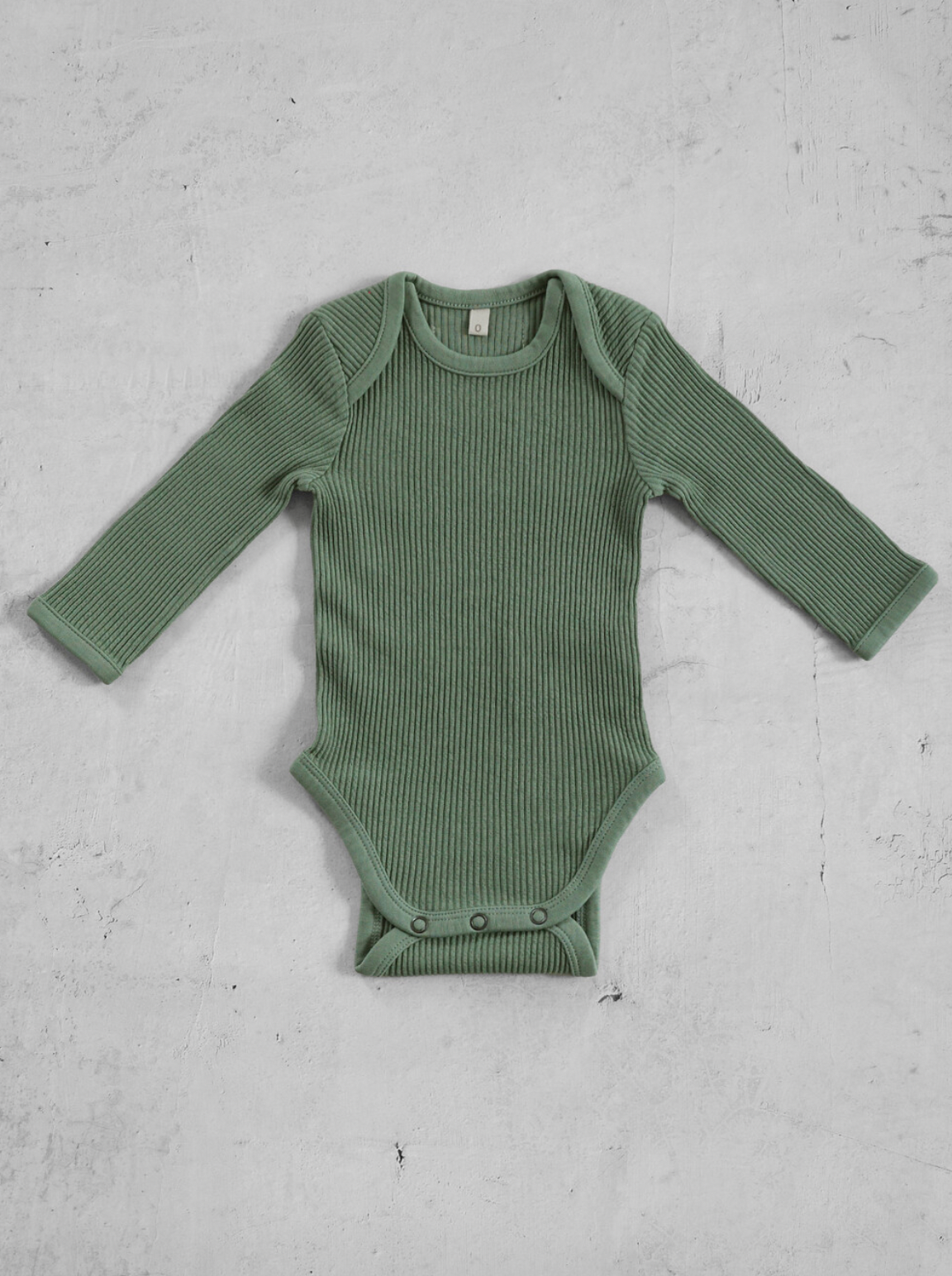 EARTH｜ Longsleeve baby suit_Green ロンパース　ベビー　出産祝い　韓国子供服