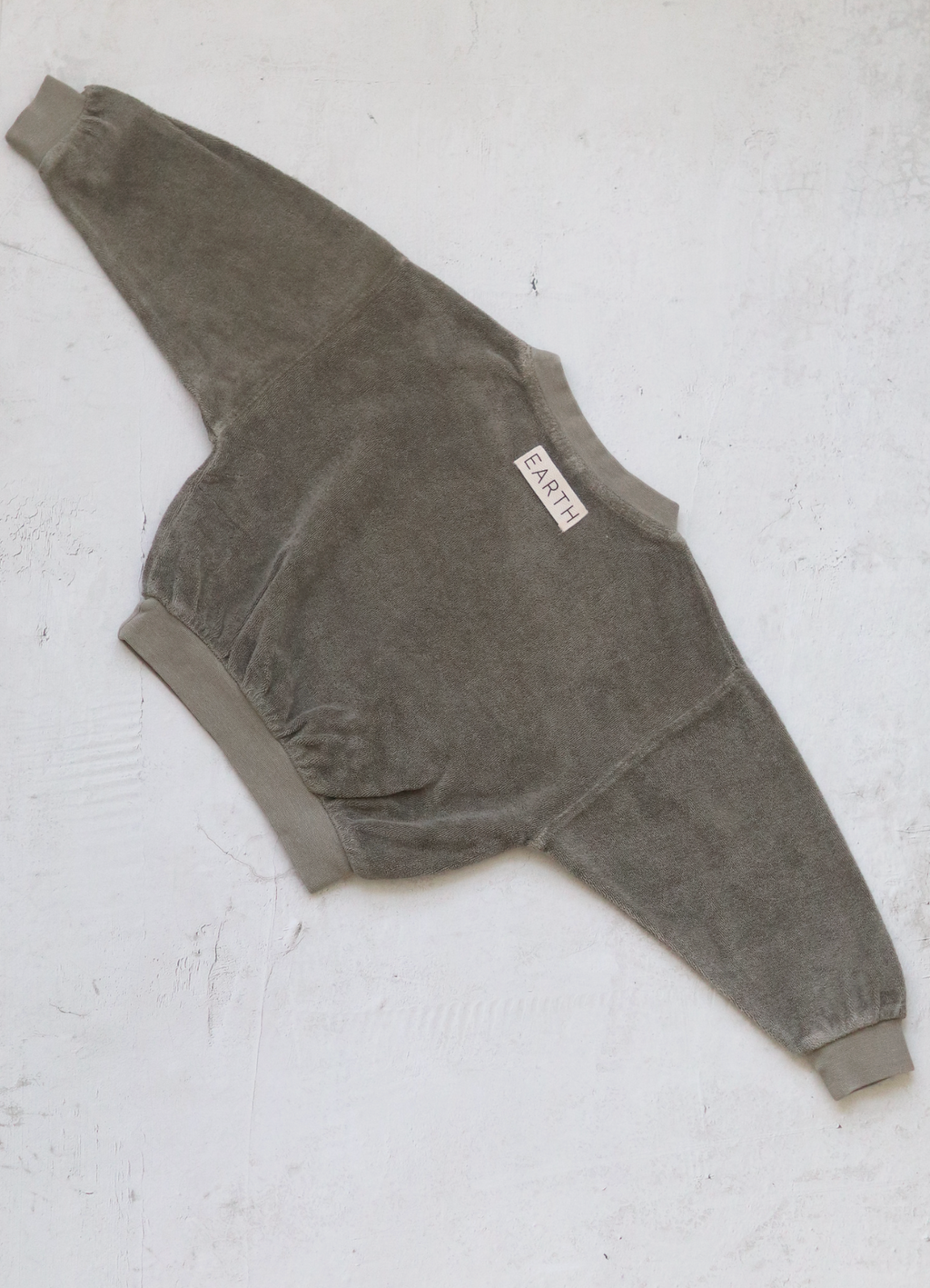 EARTH｜Volume Sweatshirts_Khaki