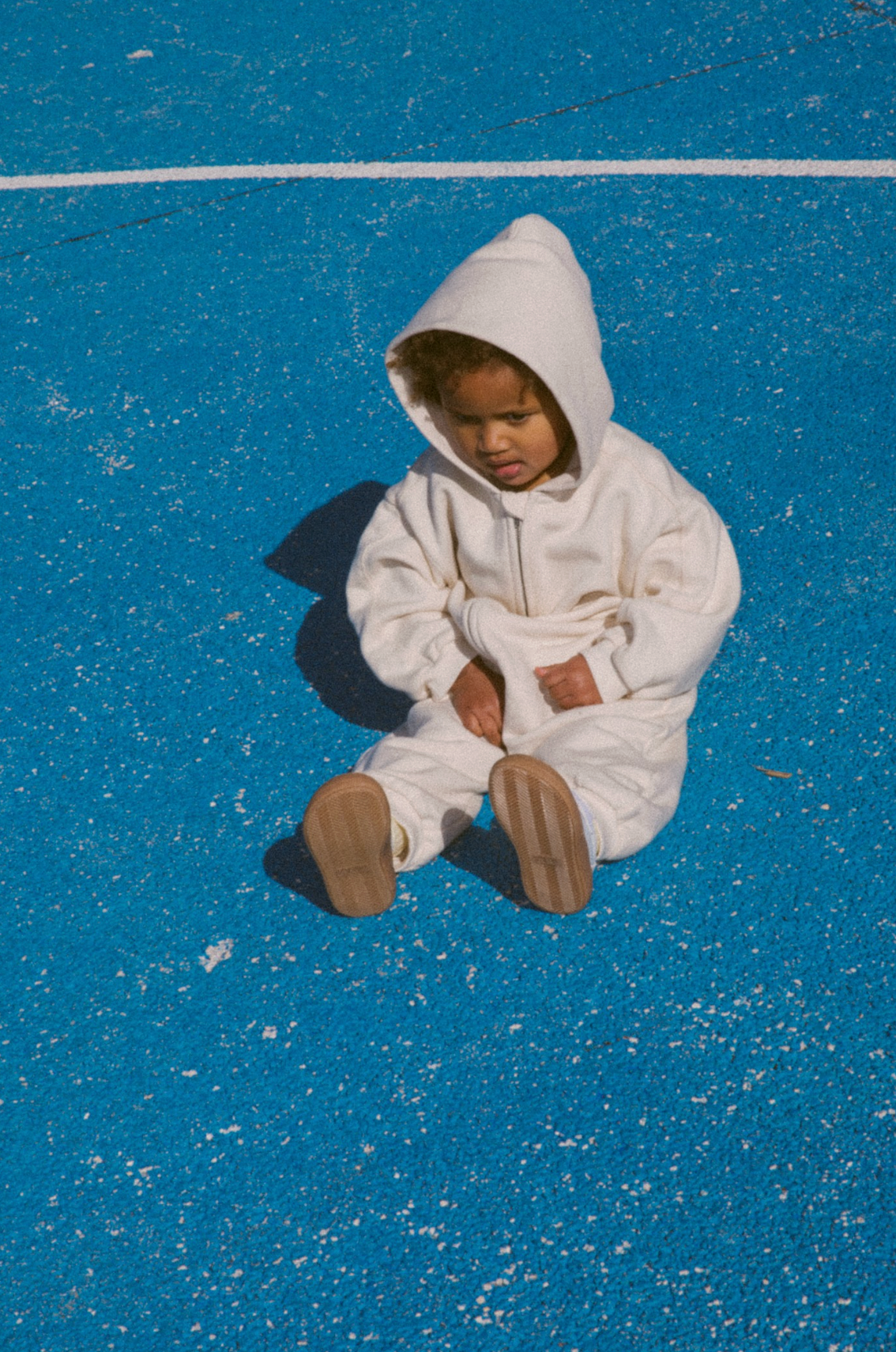 EARTH｜Organic French terry suit_Cream