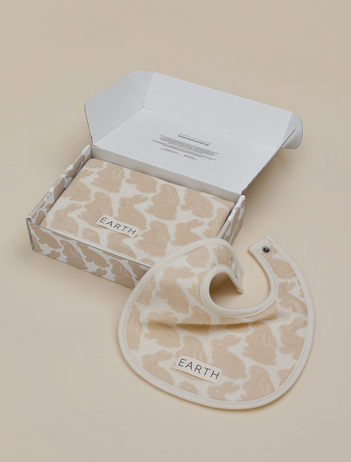 kittybunnypony　Organic bib ビブ　スタイ　EARTH 