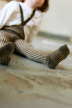 Footed_Seaweed Brown × Peanut Striped