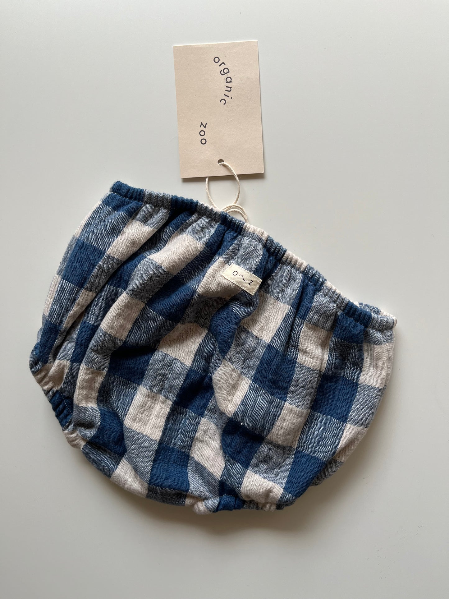 Pottery Blue Gingham Shortie