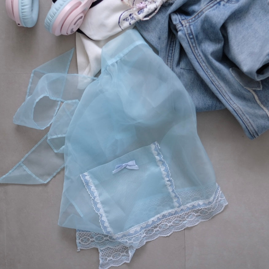 VTG apron_Blue lace