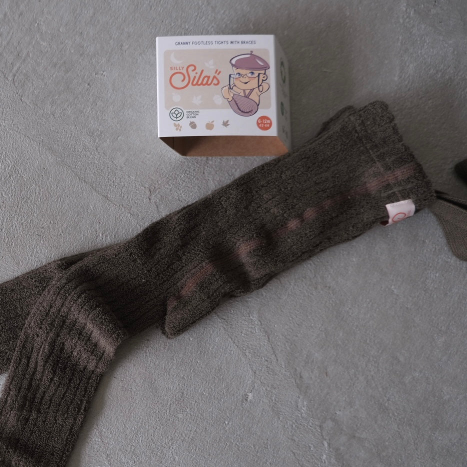 SILLY Silas｜ Granny Teddy_Seaweed Brown