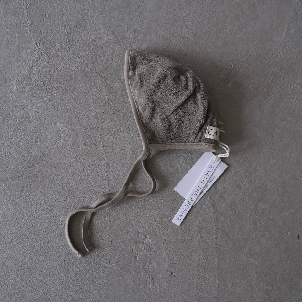 EARTH｜Organic baby bonnet_Khaki