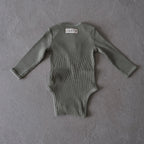 Long sleeve baby suit_Khaki