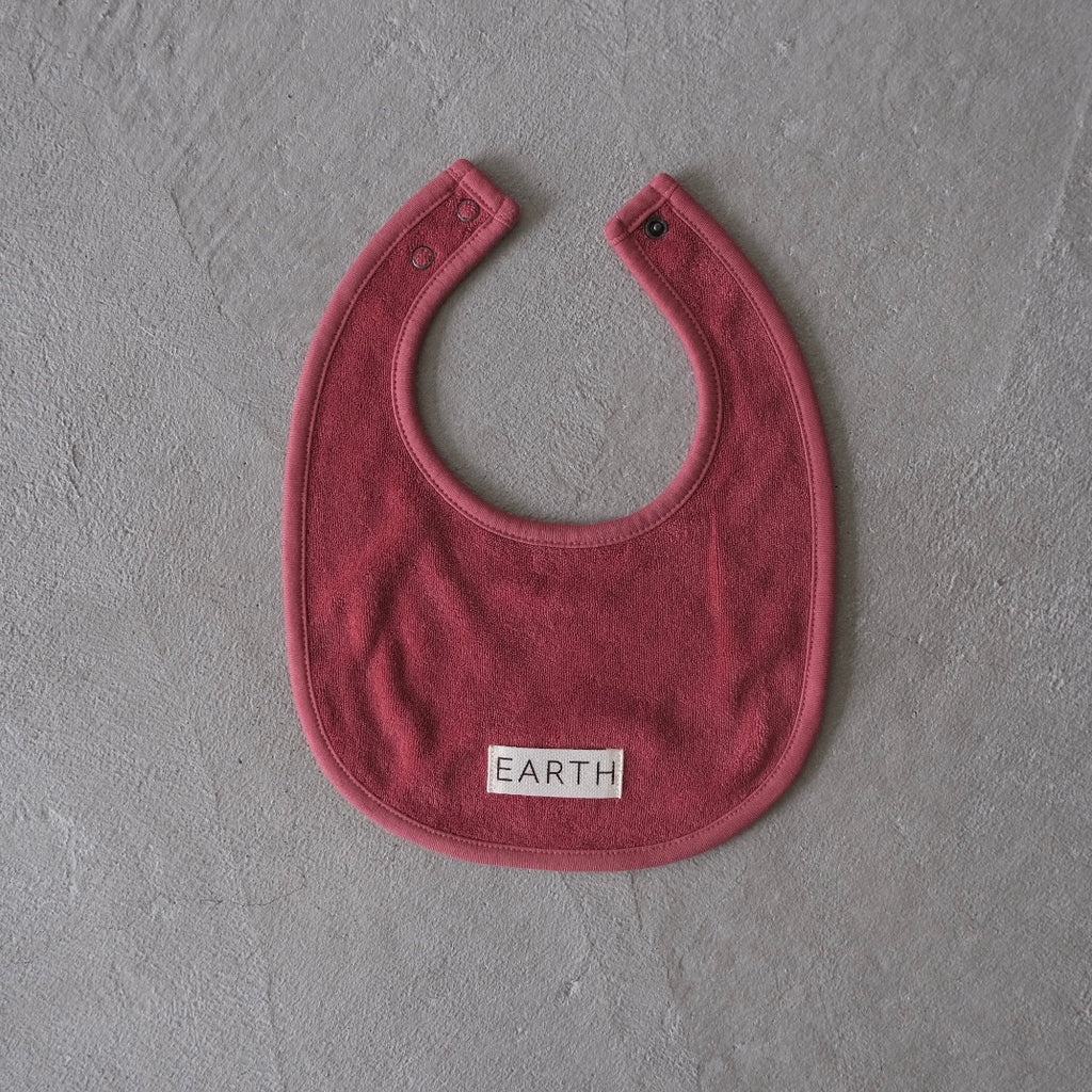 EARTH｜Organic bib_Vintage Red