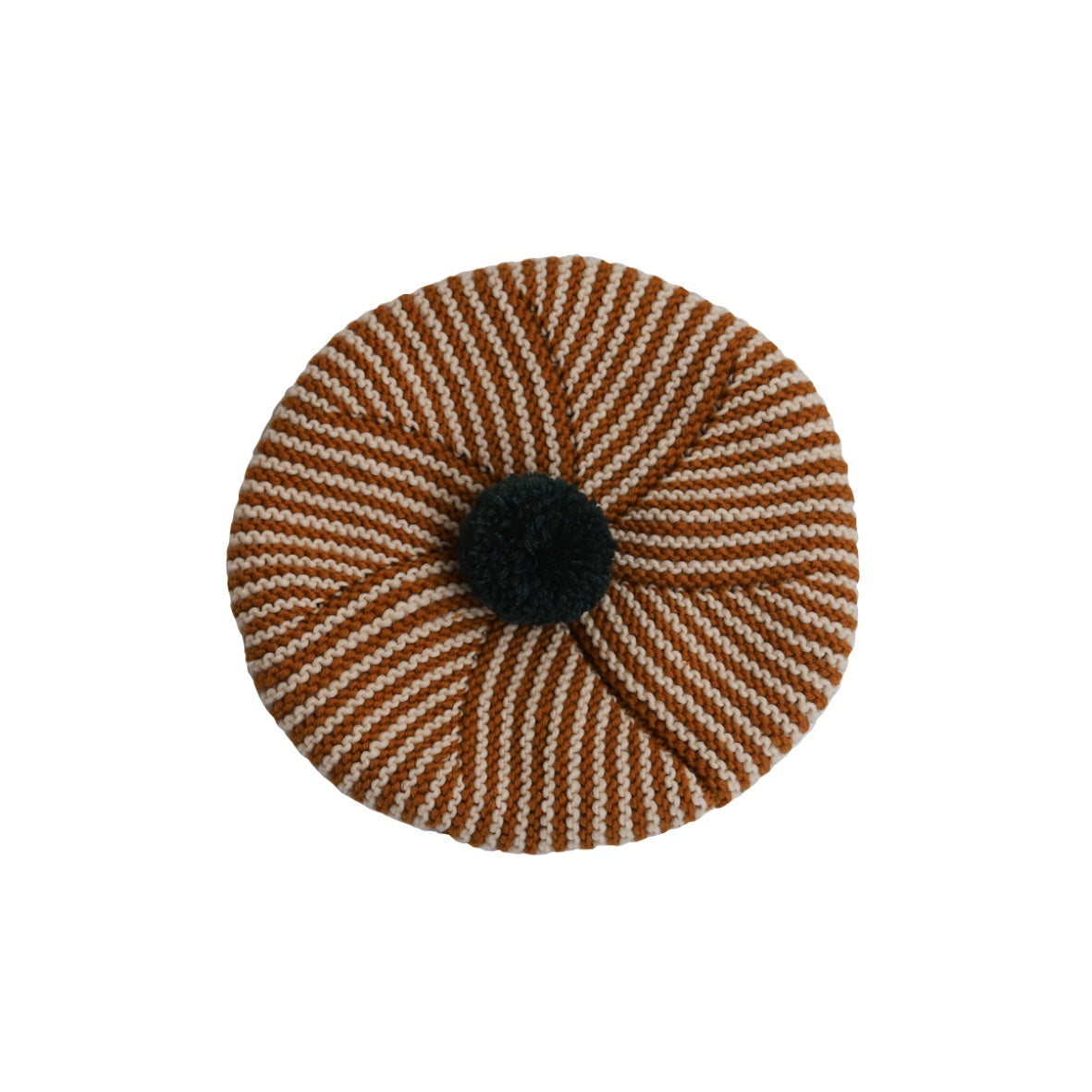 Divna Beret_Caramel/Pine