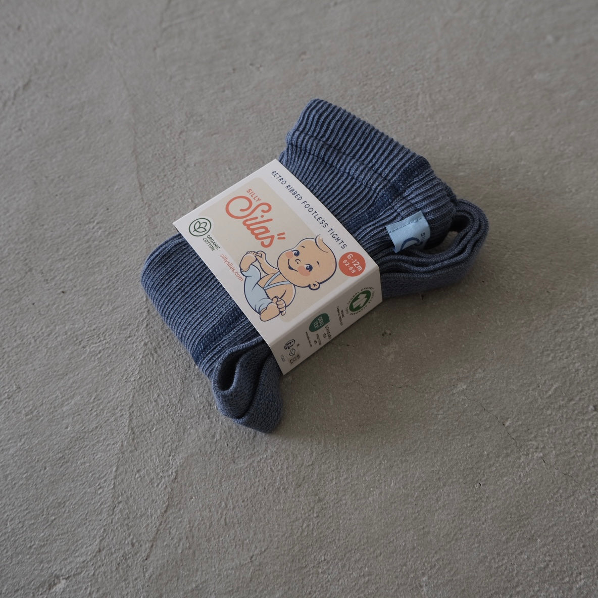 SILLY Silas｜ Footless Collection_Steel Blue Blend