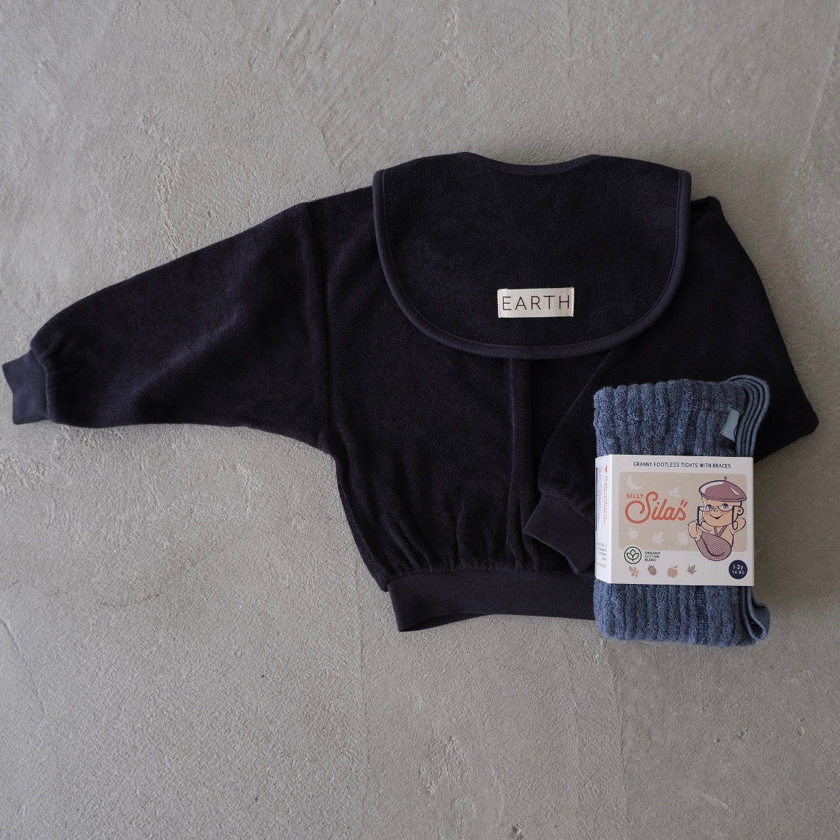 EARTH｜Volume Sweatshirts_Deep Navy