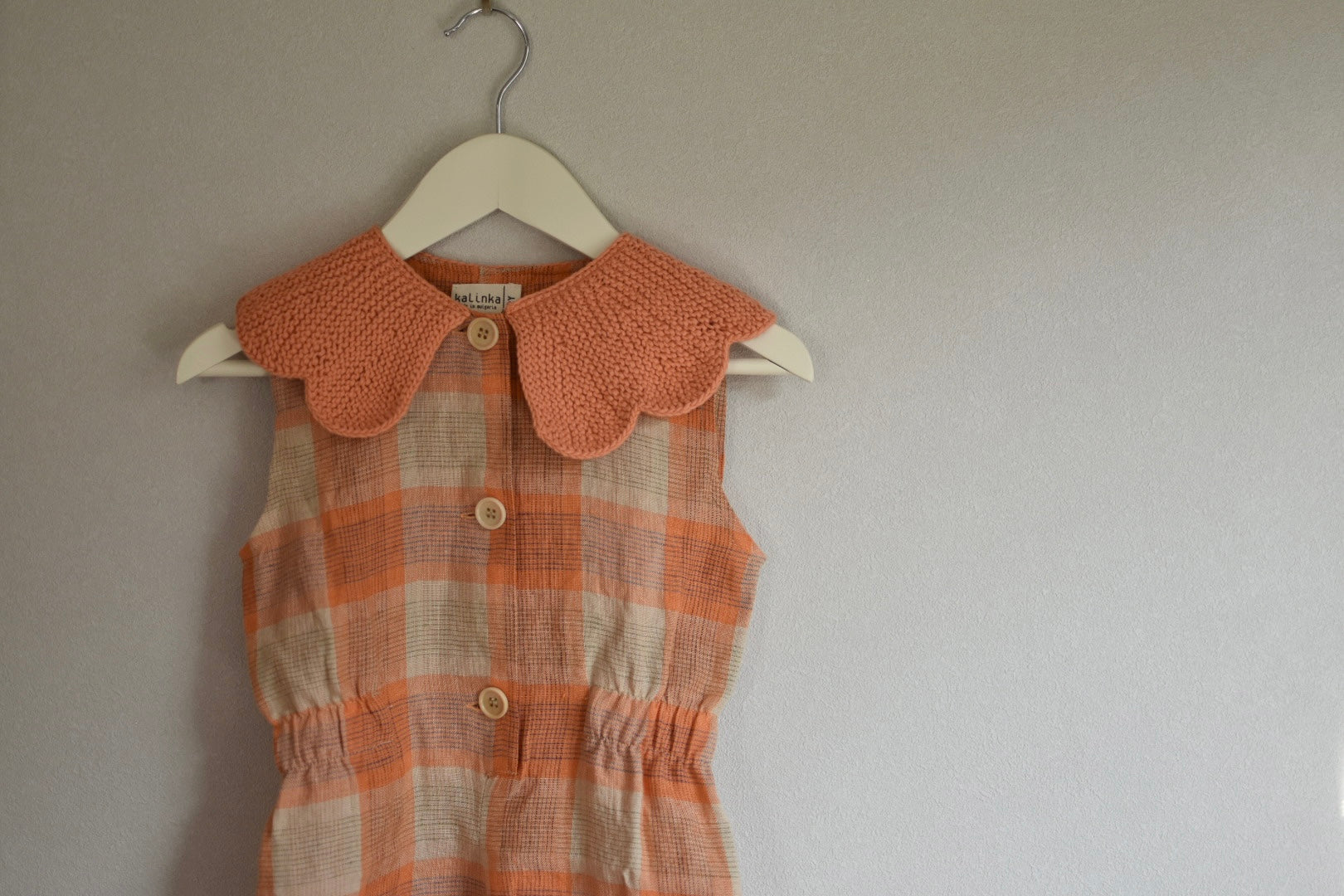 Cordelia Overall_Melon Check / Latte